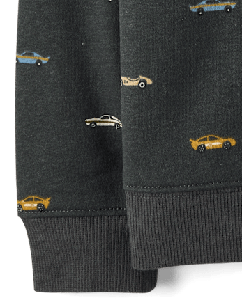 Baby And Toddler Boys Print Premium Fleece Sweatshirt