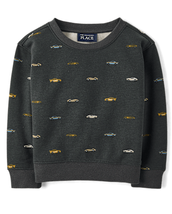 Baby And Toddler Boys Print Premium Fleece Sweatshirt