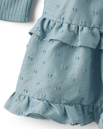 Robe à volants et taille basse pour filles - STORMWATER
