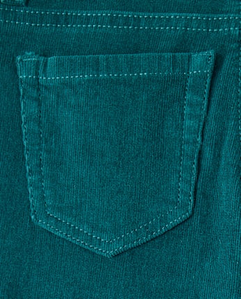 Girls Low Rise Corduroy Bootcut Pants