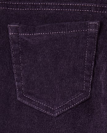Girls Low Rise Corduroy Bootcut Pants