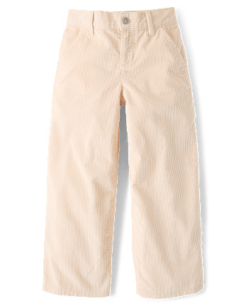Girls Pull On Baggy Corduroy Pants