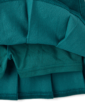 Girls Pleated Corduroy Skort