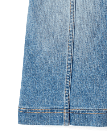 Girls Denim Shift Dress