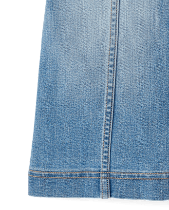 Girls Denim Shift Dress
