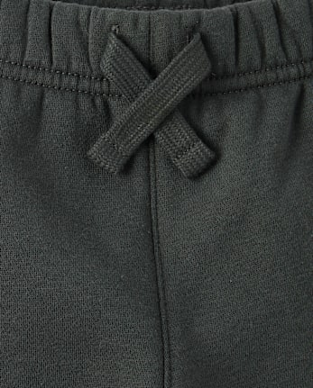 Baby And Toddler Boys Racing Premium Fleece Jogger Pants