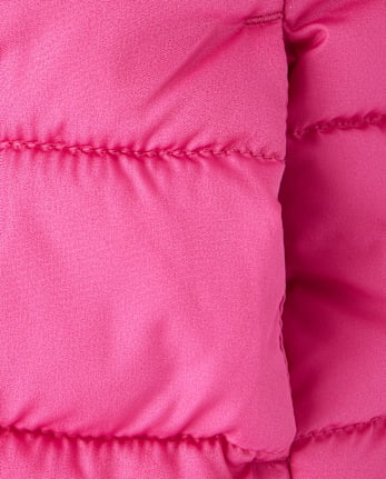 Toddler Girls Hooded Puffer Jacket