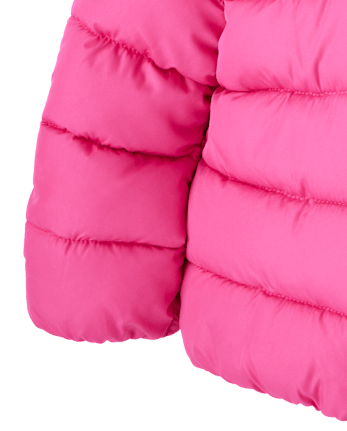 Toddler Girls Hooded Puffer Jacket
