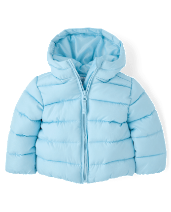 Toddler Girls Hooded Puffer Jacket