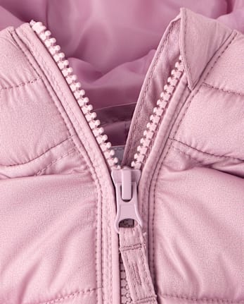 Toddler Girls Hooded Puffer Jacket