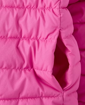 Doudoune à capuche pour filles