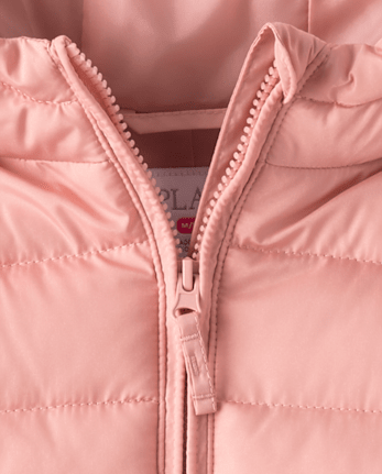 Doudoune à capuche pour filles