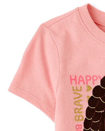 Baby And Toddler Girls Girl Graphic Tee