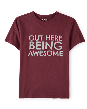 Boys Out Here Being Awesome Graphic Tee