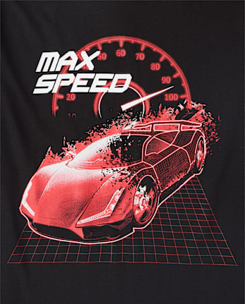Boys Speed Freak Racecar Graphic Tee