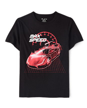 Boys Speed Freak Racecar Graphic Tee