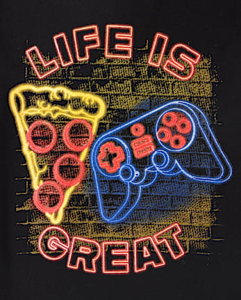 Boys Life Is Great Graphic Tee