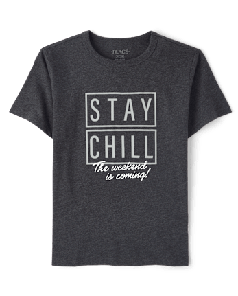 Boys Stay Chill Graphic Tee