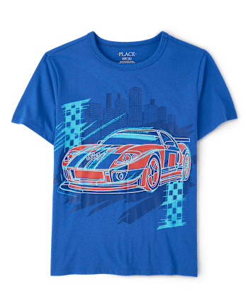 Boys Racecar Graphic Tee