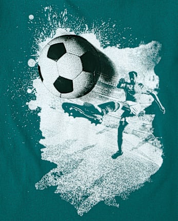Boys Soccer Graphic Tee