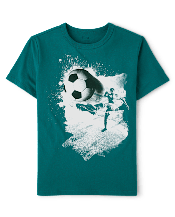 Boys Soccer Graphic Tee