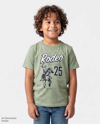 Boys Pro Rodeo Graphic Tee - S/D GARDENCRESS