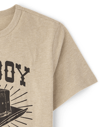 Boys Cowboy Vibes Graphic Tee