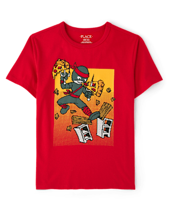 Boys Ninja Graphic Tee