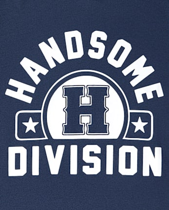 Boys Handsome Division Graphic Tee