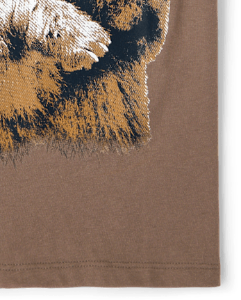 Boys Bear Graphic Tee - WEATHEREDOAK CL