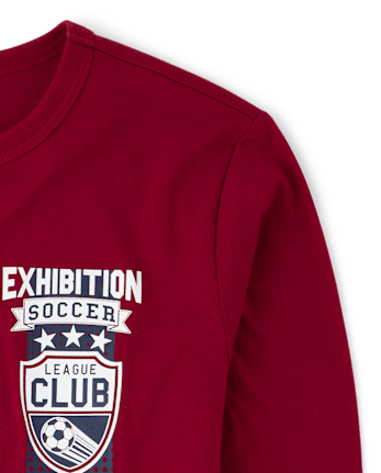 Boys Soccer Club Graphic Tee