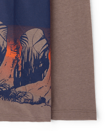 Boys Dino Scene Graphic Tee