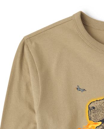 Boys Capybara Astronaut Graphic Tee