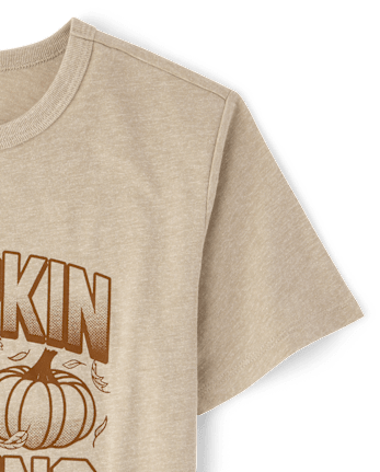 Kids Matching Family Pumpkin Picking Crew Graphic Tee