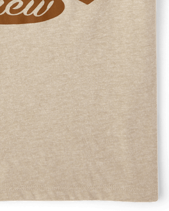 Kids Matching Family Pumpkin Picking Crew Graphic Tee - S/D SANDWASH