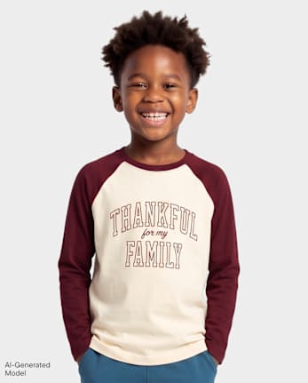 T-shirt graphique assorti pour adultes, motif famille reconnaissante pour Thanksgiving - HAY STACK