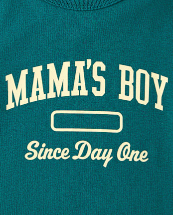 Baby And Toddler Boys Mama's Boy Graphic Tee