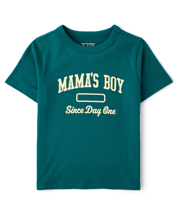 Baby And Toddler Boys Mama's Boy Graphic Tee