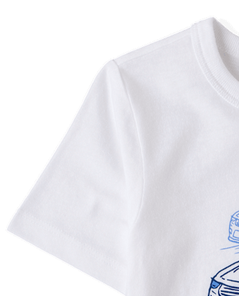 Baby And Toddler Boys Racecar Graphic Tee