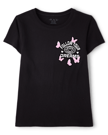 Girls Follow Your Dreams Graphic Tee