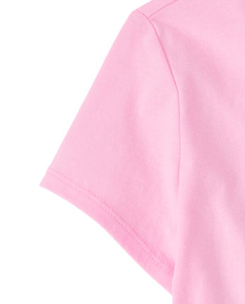 Girls Paris Cat Graphic Tee