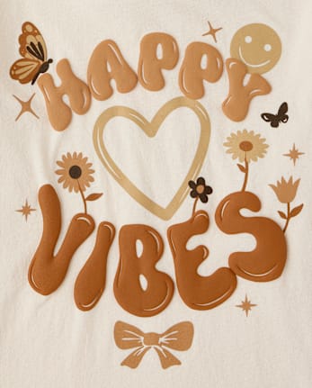 Girls It's A Vibe Graphic Tee