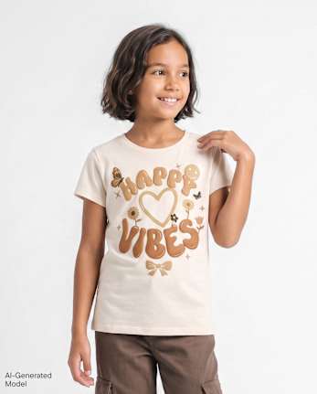 Girls It's A Vibe Graphic Tee
