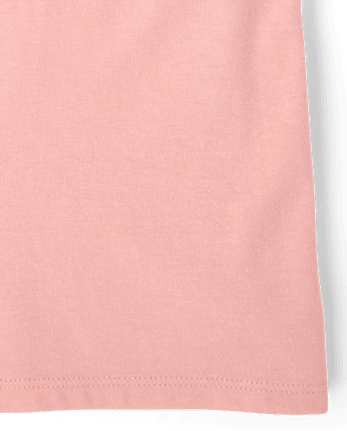 Girls Horses Graphic Tee - PINK MELON