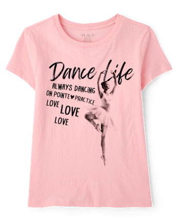 Girls Dance Life Graphic Tee
