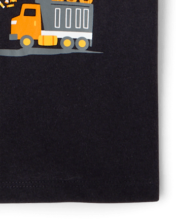 Baby And Toddler Boys Halloween Vehicles Graphic Tee