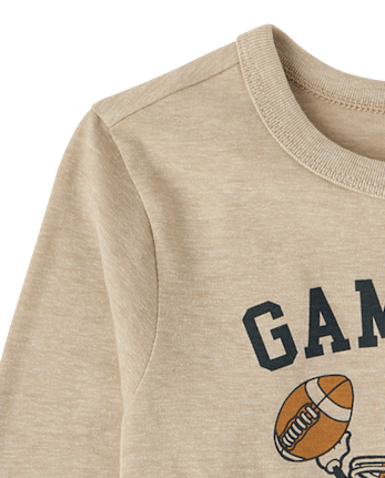 Baby And Toddler Boys Gameday Graphic Tee - S/D SANDWASH
