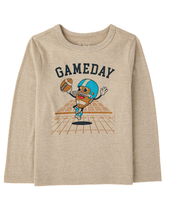 Baby And Toddler Boys Gameday Graphic Tee