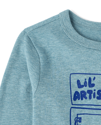 Baby And Toddler Boys Lil' Artist Graphic Tee - S/D STORMWATER