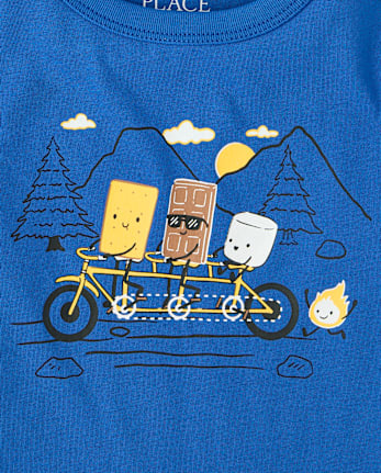 Baby And Toddler Boys S'mores Graphic Tee